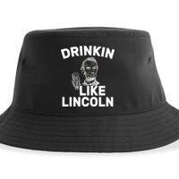 Drinkin Like Lincoln Sustainable Bucket Hat