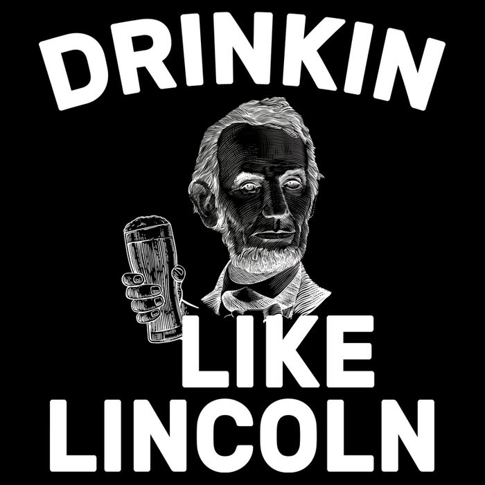 Drinkin Like Lincoln Sustainable Bucket Hat