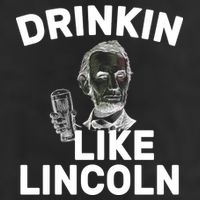 Drinkin Like Lincoln Adult Drive Performance Visor