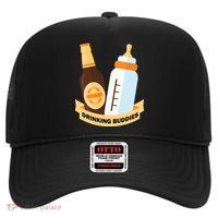 Drinking Buddies High Crown Mesh Back Trucker Hat