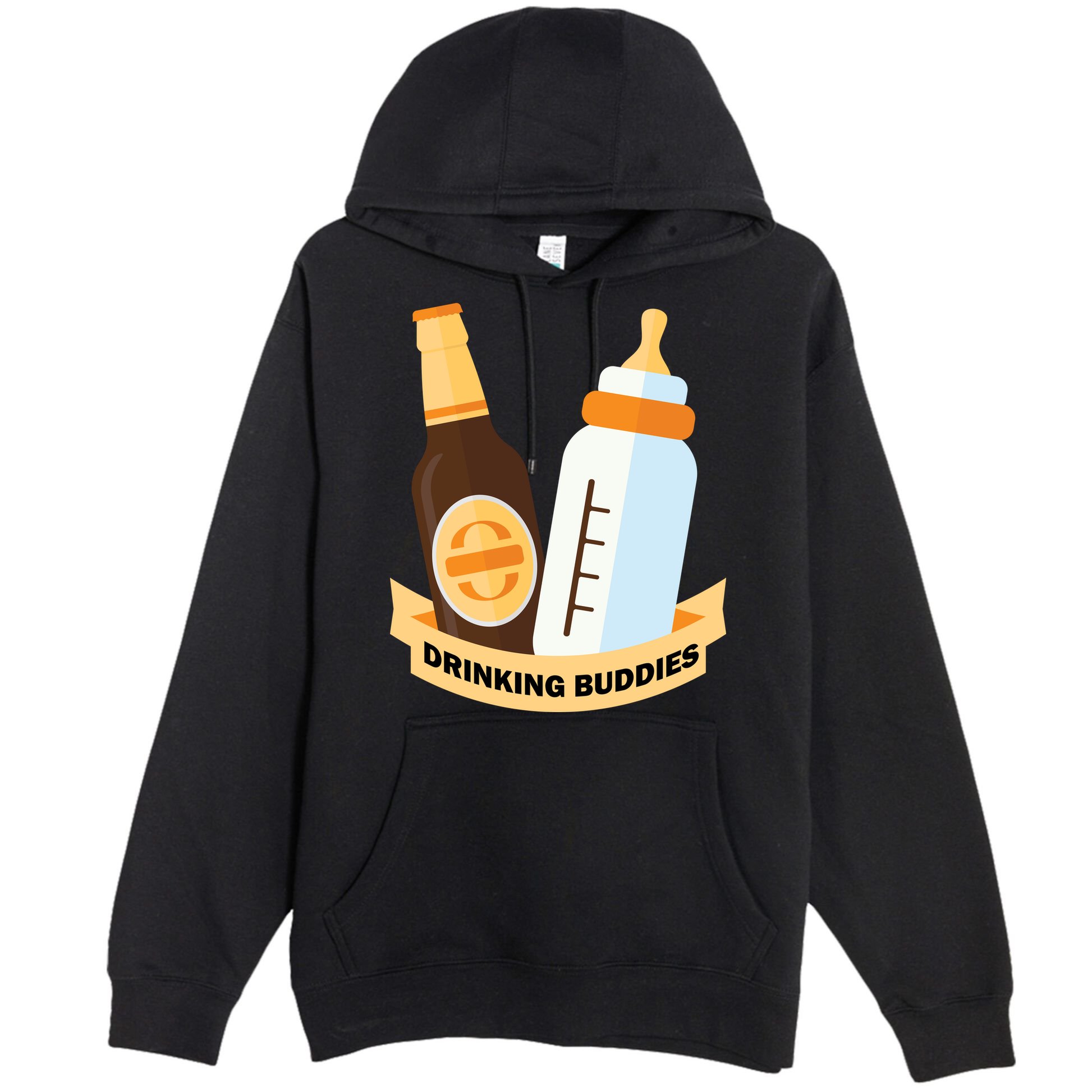 Drinking Buddies Premium Pullover Hoodie