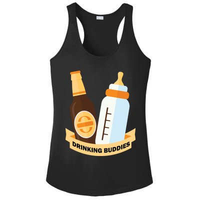 Drinking Buddies Ladies PosiCharge Competitor Racerback Tank
