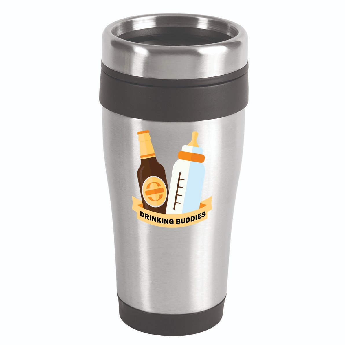 Drinking Buddies 16oz Travel Tumbler