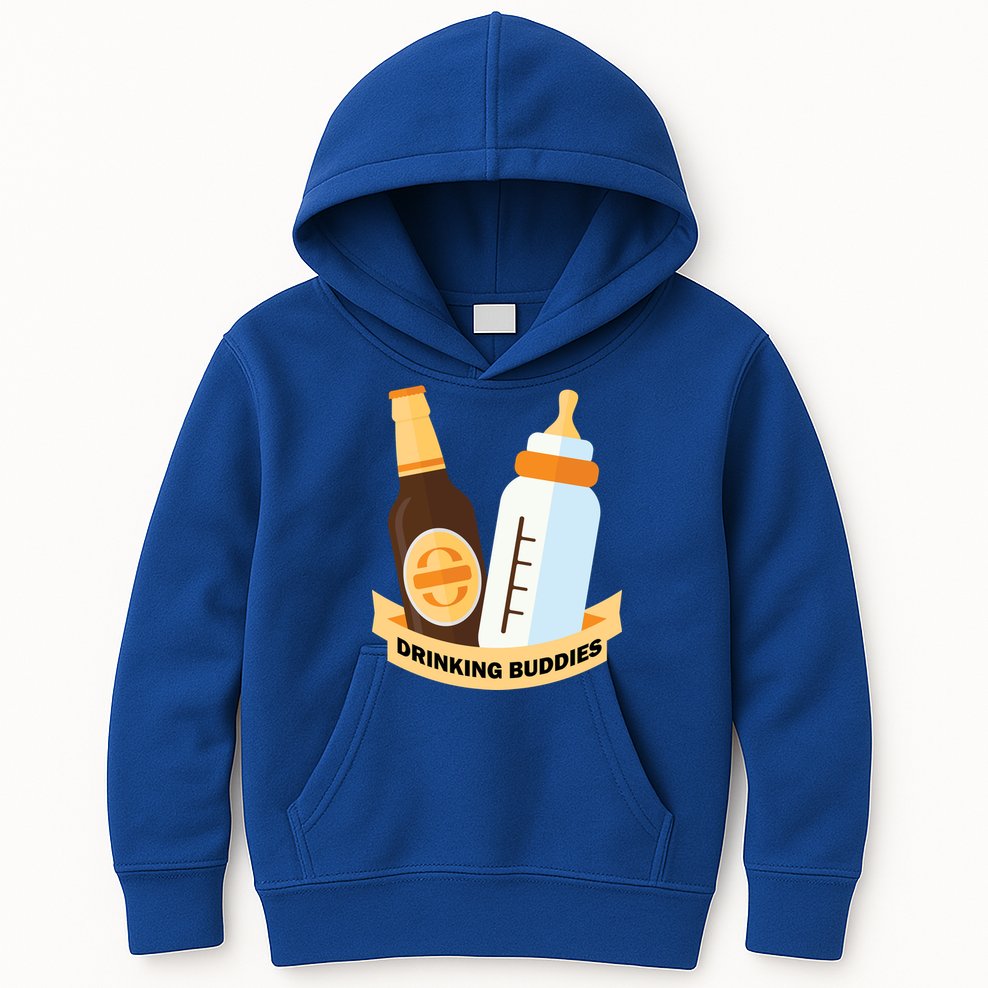 Drinking Buddies Kids Hoodie