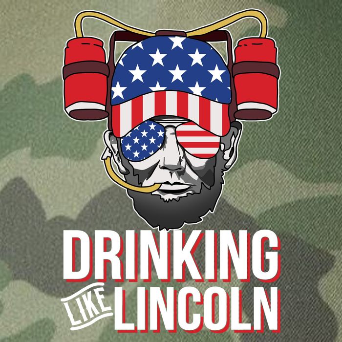 Drinking Like Lincoln Legacy Tie Dye Trucker Hat