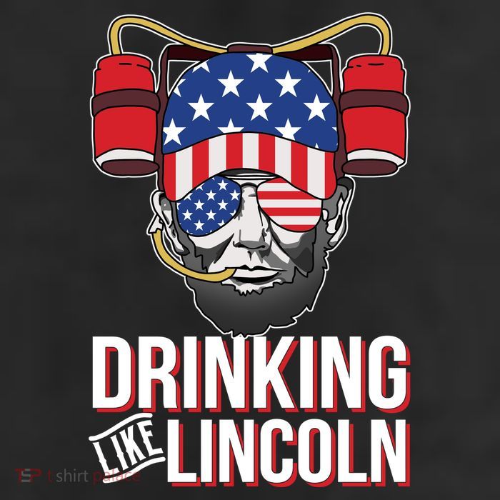 Drinking Like Lincoln Adult Drive Performance Visor