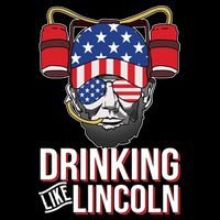 Drinking Like Lincoln Cropped Pullover Crew
