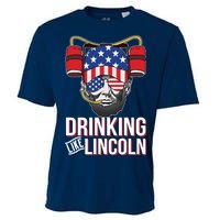 Drinking Like Lincoln Cooling Performance Crew T-Shirt