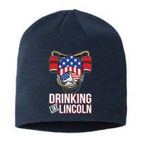 Drinking Like Lincoln Sustainable Beanie