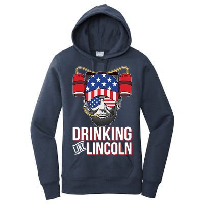 Drinking Like Lincoln Women's Pullover Hoodie