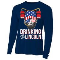 Drinking Like Lincoln Cooling Performance Long Sleeve Crew