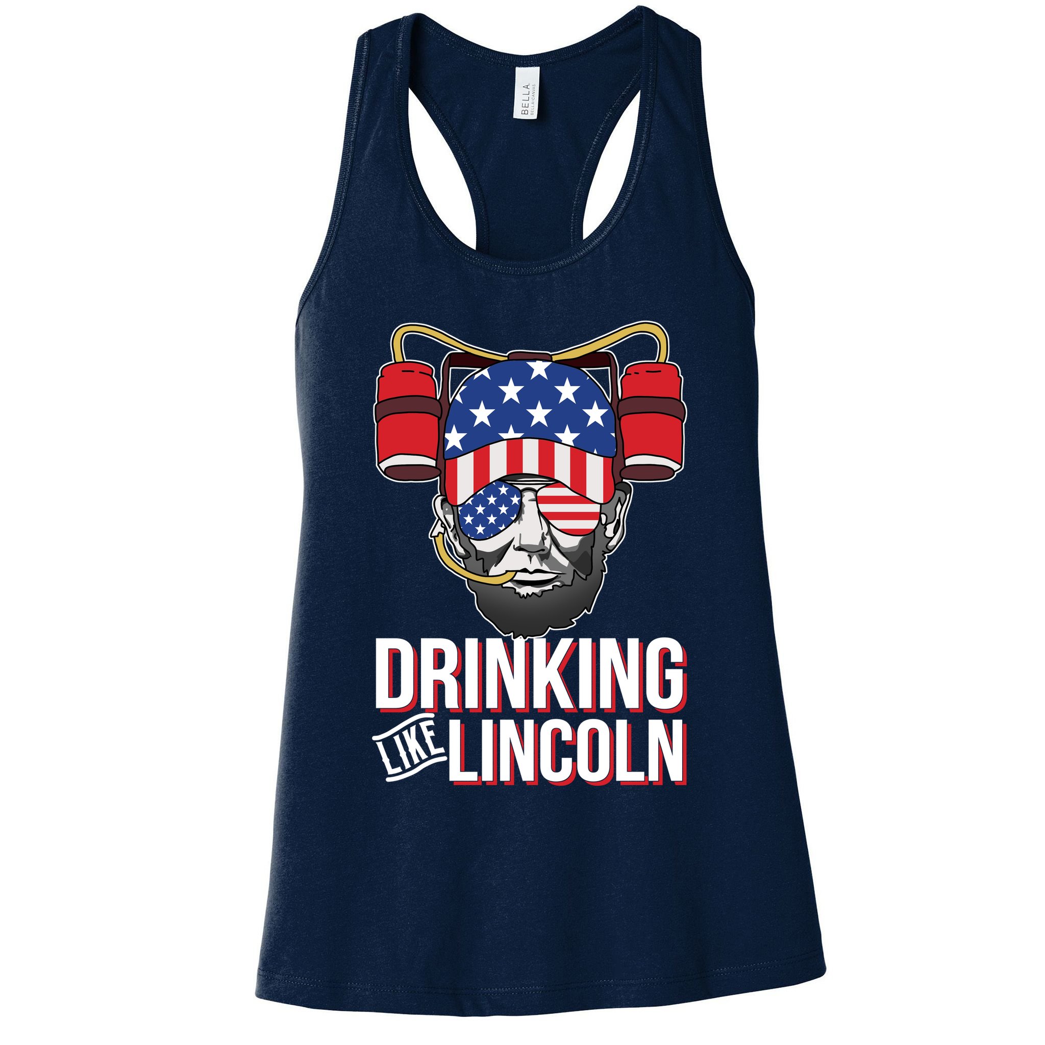 Drinking Like Lincoln Womens Tank Top