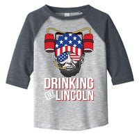 Drinking Like Lincoln Toddler Fine Jersey T-Shirt