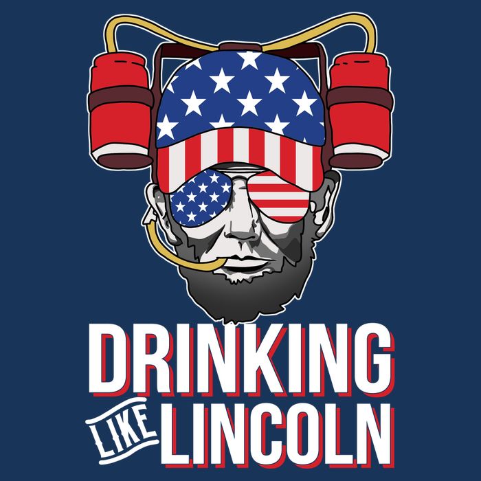 Drinking Like Lincoln Golf Towel