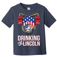 Drinking Like Lincoln Toddler T-Shirt