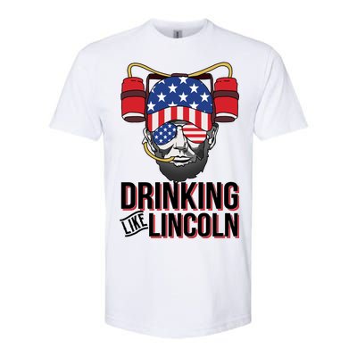 Drinking Like Lincoln Softstyle CVC T-Shirt