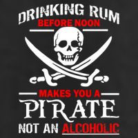 Drinking Rum Before Noon Makes You A Pirate Beanie