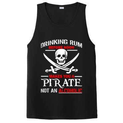 Drinking Rum Before Noon Makes You A Pirate PosiCharge Competitor Tank
