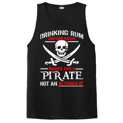 Drinking Rum Before Noon Makes You A Pirate PosiCharge Competitor Tank