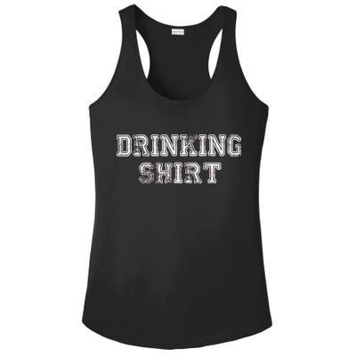 Drinking Shirt Ladies PosiCharge Competitor Racerback Tank