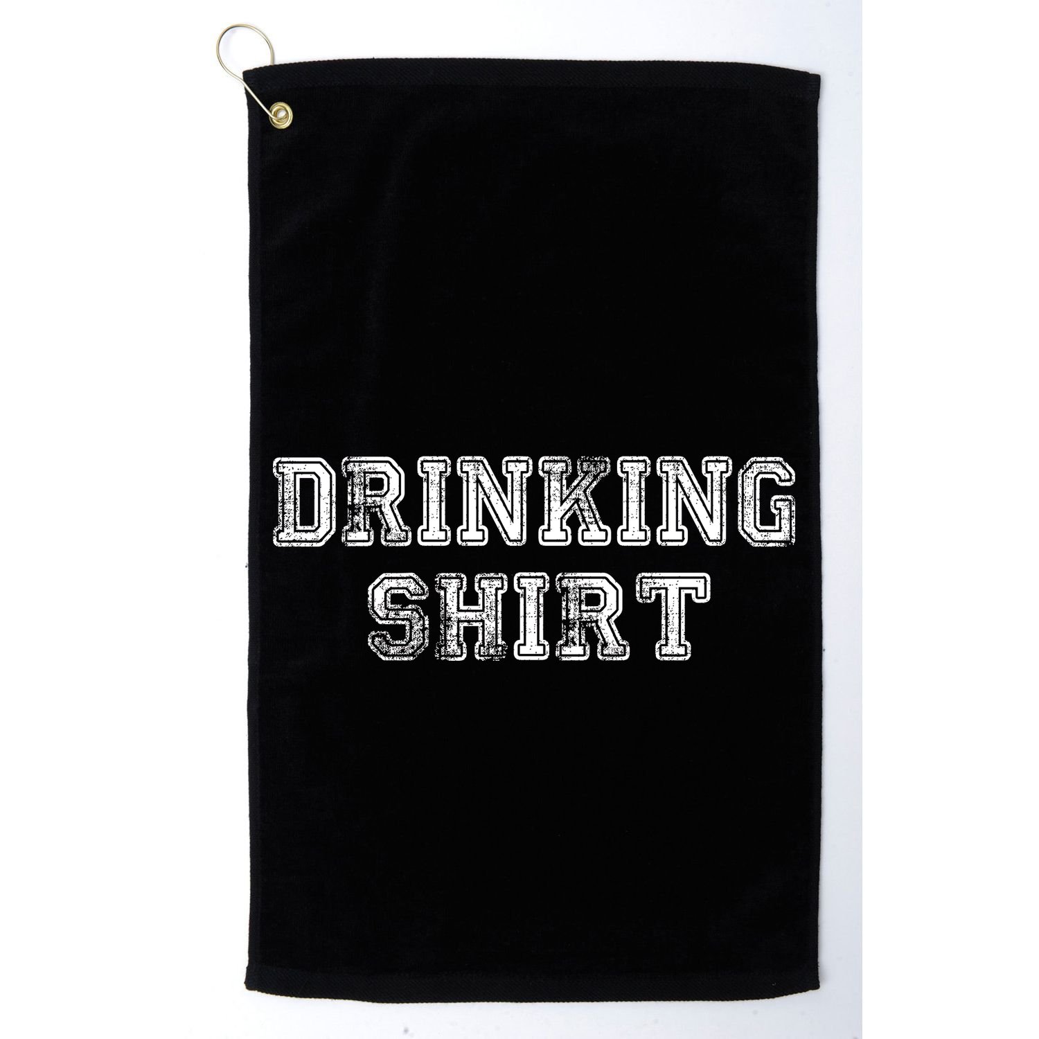 Drinking Shirt Golf Towel