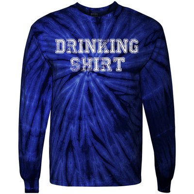 Drinking Shirt Tie-Dye Long Sleeve Shirt