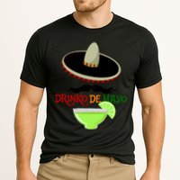 Drinko De Mayo Funny Cinco De Mayo Mustache Sombrero Cooling Performance Crew T-Shirt