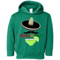Drinko De Mayo Funny Cinco De Mayo Mustache Sombrero Toddler Hoodie