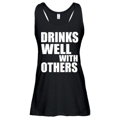 Drinks Well With Others Ladies Essential Flowy Tank