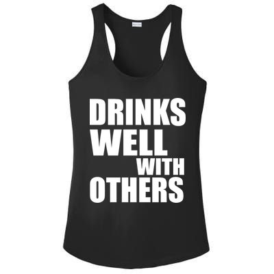 Drinks Well With Others Ladies PosiCharge Competitor Racerback Tank