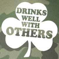 Drinks Well With Others Funny St. Patrick's Day Drinking Legacy Tie Dye Trucker Hat