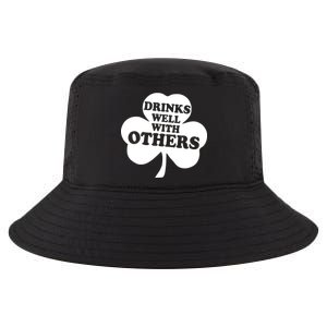 Drinks Well With Others Funny St. Patrick's Day Drinking Cool Comfort Performance Bucket Hat