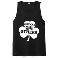 Drinks Well With Others Funny St. Patrick's Day Drinking PosiCharge Competitor Tank