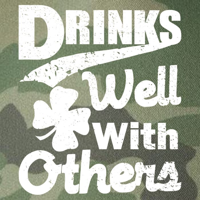 Drinks Well With Others St. Patrick's Day Legacy Tie Dye Trucker Hat