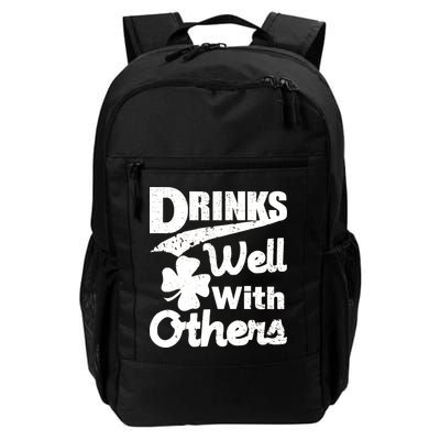 Drinks Well With Others St. Patrick's Day Backpack