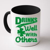 Drinks Well With Others St. Patrick's Day Mug