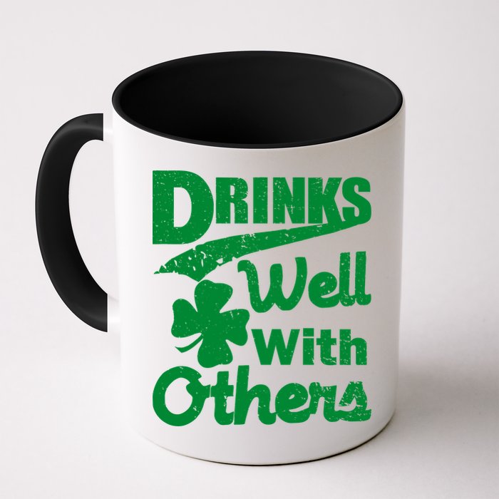 Drinks Well With Others St. Patrick's Day Mug