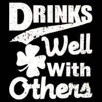 Drinks Well With Others St. Patrick's Day 16 in Basic Backpack