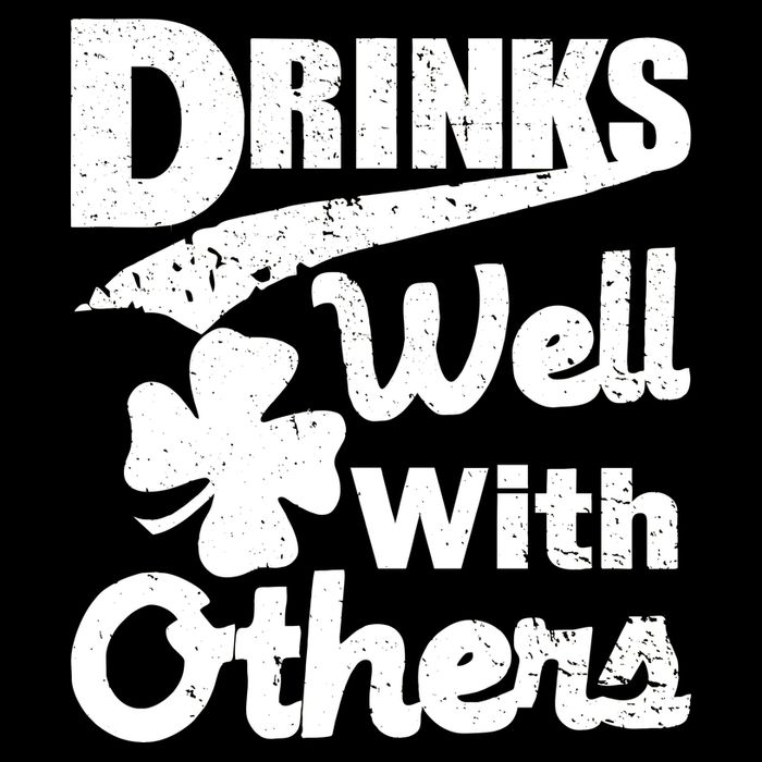 Drinks Well With Others St. Patrick's Day 16 in Basic Backpack