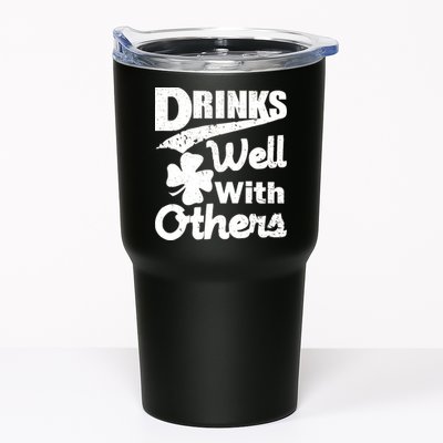 Drinks Well With Others St. Patrick's Day Tumbler