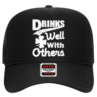 Drinks Well With Others St. Patrick's Day Trucker Hat
