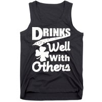 Drinks Well With Others St. Patrick's Day Tank Top