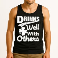 Drinks Well With Others St. Patrick's Day Tank Top