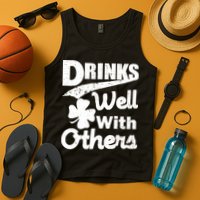 Drinks Well With Others St. Patrick's Day Tank Top