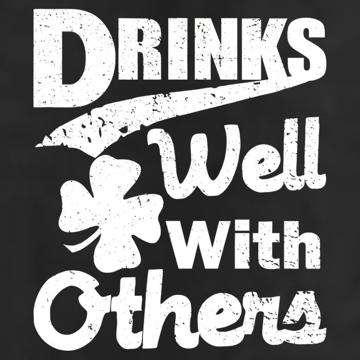 Drinks Well With Others St. Patrick's Day Microfiber Hand Towel