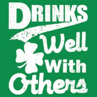 Drinks Well With Others St. Patrick's Day Baby Bodysuit