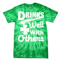 Drinks Well With Others St. Patrick's Day Tie-Dye T-Shirt