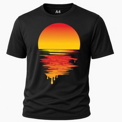 Dripping Sunset Performance Shirt