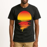 Dripping Sunset Tall T-Shirt