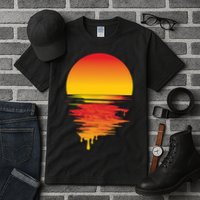 Dripping Sunset Tall T-Shirt
